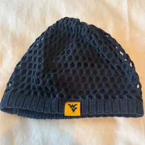 Nike West Virginia Knit Beanie Toboggan Sock Hat with Flying WV Logo